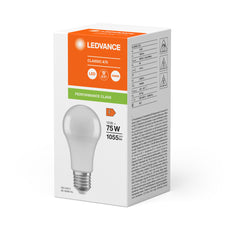 LEDVANCE Classic A19 LED 10W 840 Matt E27 Glühbirne - 4099854048869 [2 Stück]