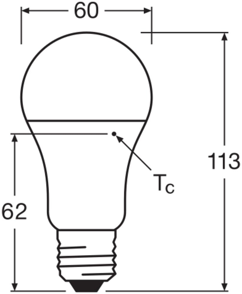 LEDVANCE Classic A19 LED 10W 840 Matt E27 Glühbirne - 4099854048869 [2 Stück]