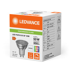 Ledvance Par16 Gu10 Led Spot 4.5W 940 Dimmbar - 4099854045509