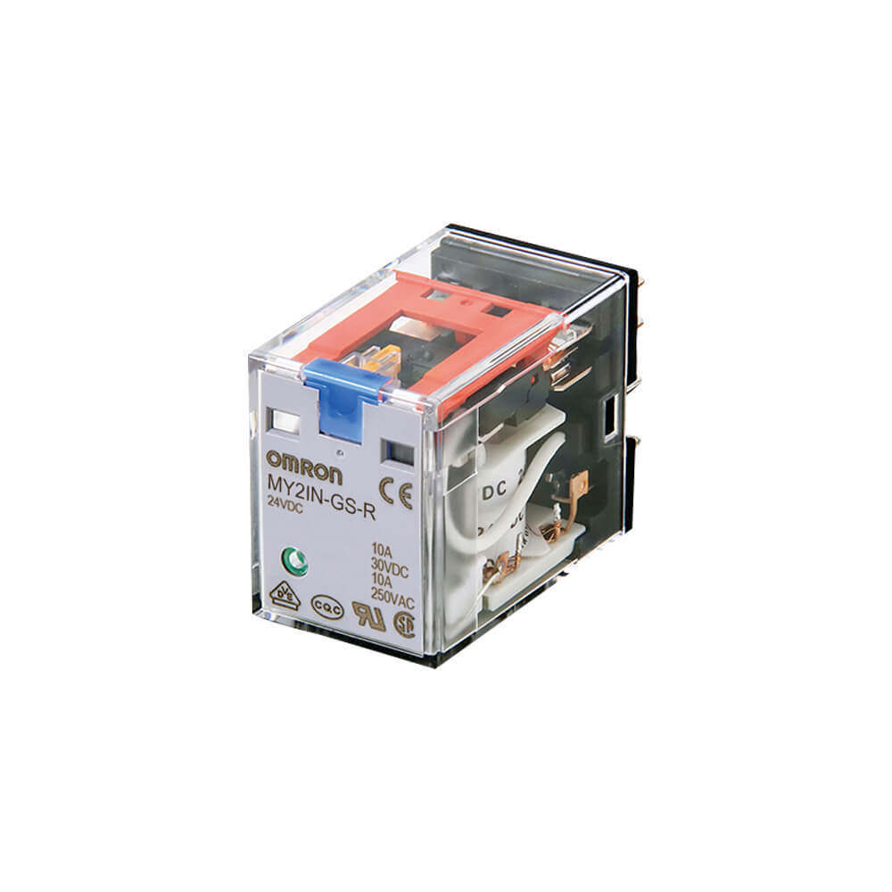 DPDT Plug-In Relay 8 Pin 7A With LED Indicators - MY2 5735G