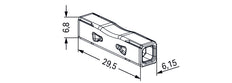 Wago 2773-2401 Push-Draht Inline-Stecker 4mm² 100 Stück - 2773-2401 [100 Stück]
