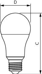 Philips CorePro Led A60 13W E27 3000K Glühbirne - 8720169169173