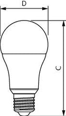 Philips CorePro Led A60 13W E27 3000K Glühbirne - 8720169169173