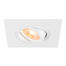SLV Neue Tria 75 XL Quadratische GU10 Einbau-Downlight Weiß - 1007627