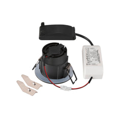 SLV Neue Tria 68 LED Einbauleuchte IP65 3000K Schwarz - 1007408