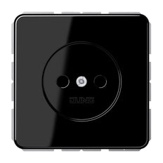 Jung CD1510NSW 16A Nicht-Geerdete Wandsteckdose Schwarz - CD1510NSW