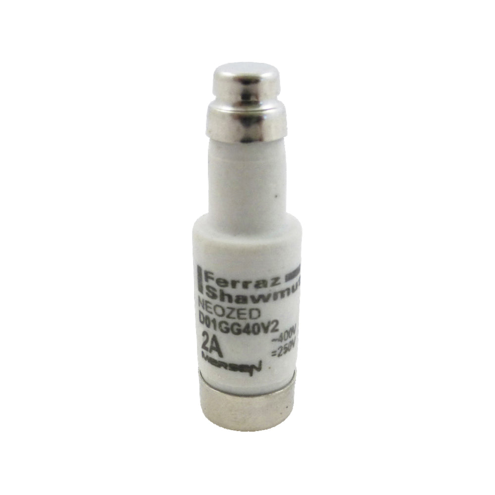 D0 Neozed Gg Sicherungseinsatz 2A 400VAC D01 Serie - T214676 [10 Stück]