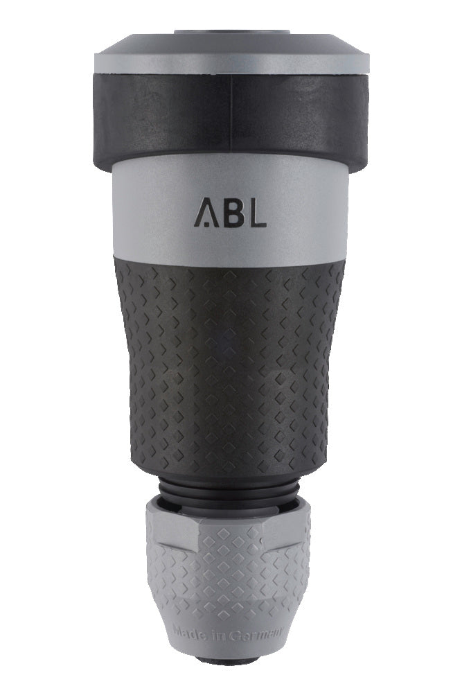 Professioneller Schuko Anschluss IP54 Schwerlast Grau - 100000107