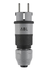 ABL Professionelle SCHUKO IP54 Doppelter Erdstecker Grau - 100000070