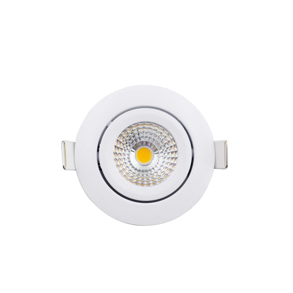 Verstellbarer DALI LED Einbaustrahler 2700K Weiß - A22076