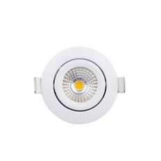 Verstellbarer DALI LED Einbaustrahler 2700K Weiß - A22076