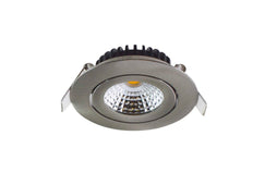 Verstellbares Einbau LED Spotlicht 5W 2700K Nickel - A22032