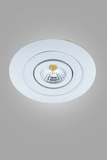 Weiße Runde Befestigung Ring 125mm Für Spotlichter - A22031OR