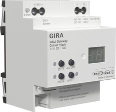 Gira KNX DALI Gateway Color 1V DIN Rail Secure - 211100
