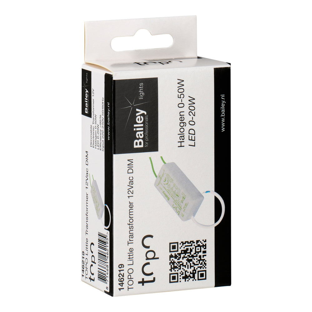 Bailey Topo Kleiner 12V Led Transformator 0-50W Dimmbar - 146219