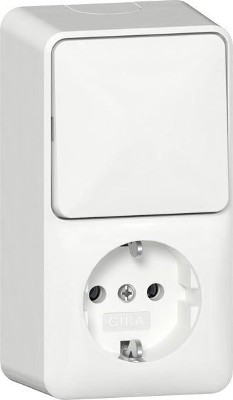 Vertikale Kombinierte Schalter Steckdose Mit Montageplatte - 417614