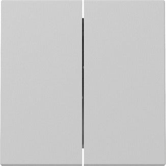 Gira System 55 Doppelwippschalter Grau Matt - 3295015