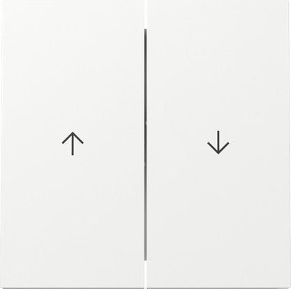 Gira F100 Doppelwippschalter Mit Pfeilsymbol - 329470