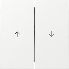 Gira F100 Doppelwippschalter Mit Pfeilsymbol - 329470