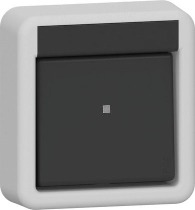 Gira Kreuzschalter Rocker 10AX 250V Grau - 310735