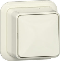 Gira Cross Wechselschalter Creme Weiß - 310710