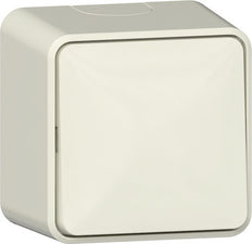 Gira Universeller Wippschalter 10AX 250V Aufputz Weiß - 310612