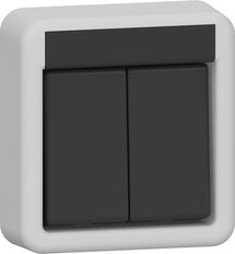 Gira Serie IP44 Kippschalter Grau - 310535