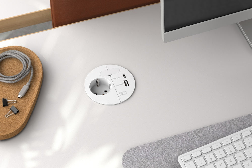 Loop In Lade 230V Steckdose Mit 22W USB A/C Ladegerät - 938.303