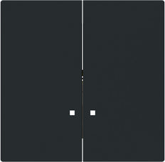 ABB Busch Hotel DND Schalter Abdeckung Schwarz Matt - 2CKA001751A3312