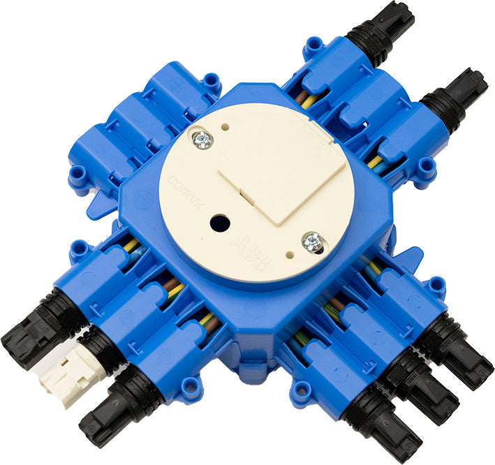 WAGO RD Deckenanschlussdose 1-In 6-Out Schaltbar - 1SPA007182F2545