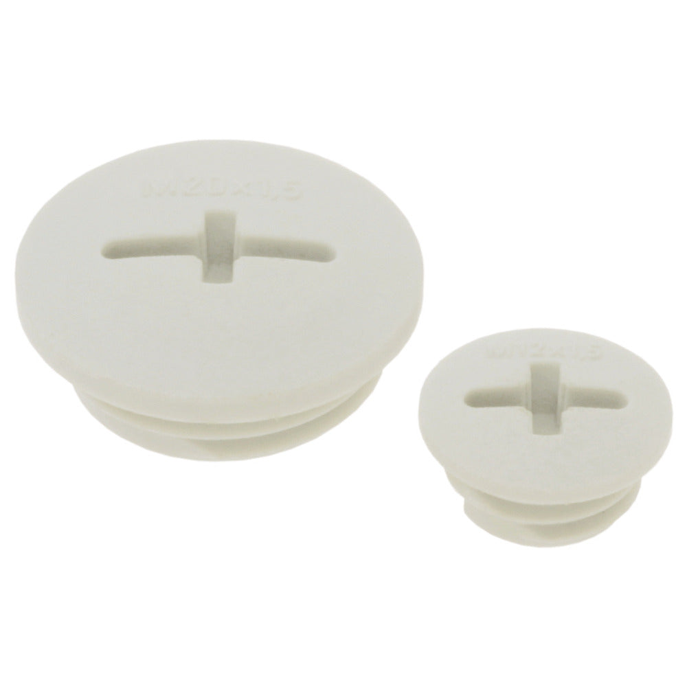 Skindicht M20 Fiberglass Reinforced Blind Plug RAL7035 - 52006120 [100 Pieces]