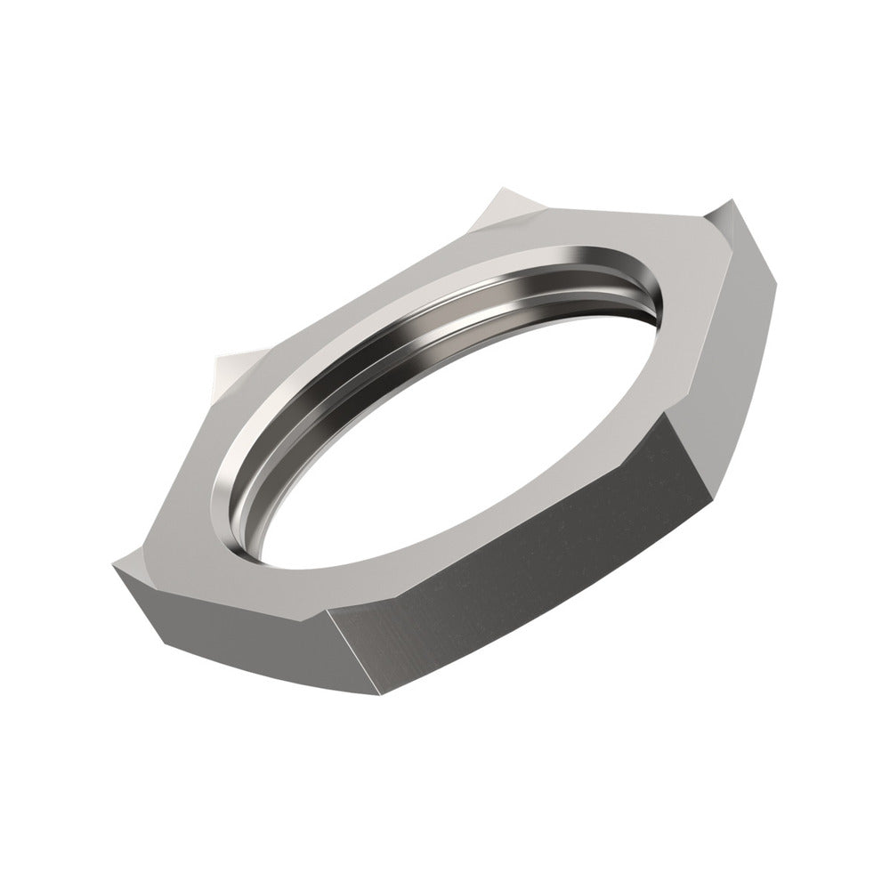 EMC Counter Nut M16 Brass With Cutting Edges - 52103310 [20 Pieces]