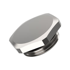 Skindicht M20 Messing Vernickelt Blinde Stopfen Mit O-Ring - 52103425 [5 Stück]