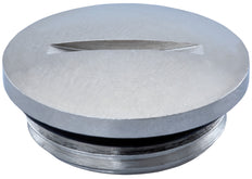 M12x1.5 Nickel-Plated Brass Sealing Plug With O-Ring - 1052120150 [5 Pieces]
