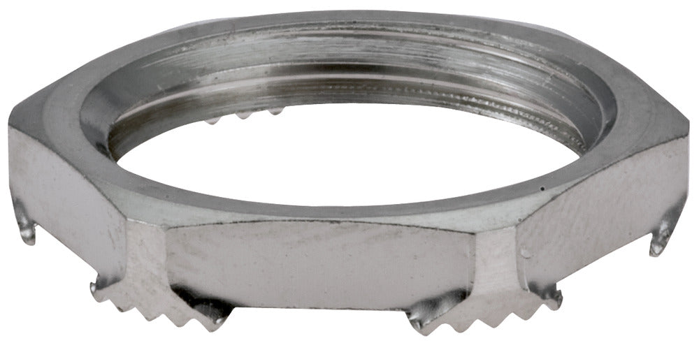Hummel GM-EMC M16 Nickel Plated Brass EMC Locknut - 1167160050 [2 Pieces]