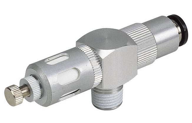 IN-12mm OUT-R1/4" Needle Silencer Quick Exhaust Valve