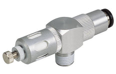 IN-10mm OUT-R1/2" Needle Silencer Quick Exhaust Valve