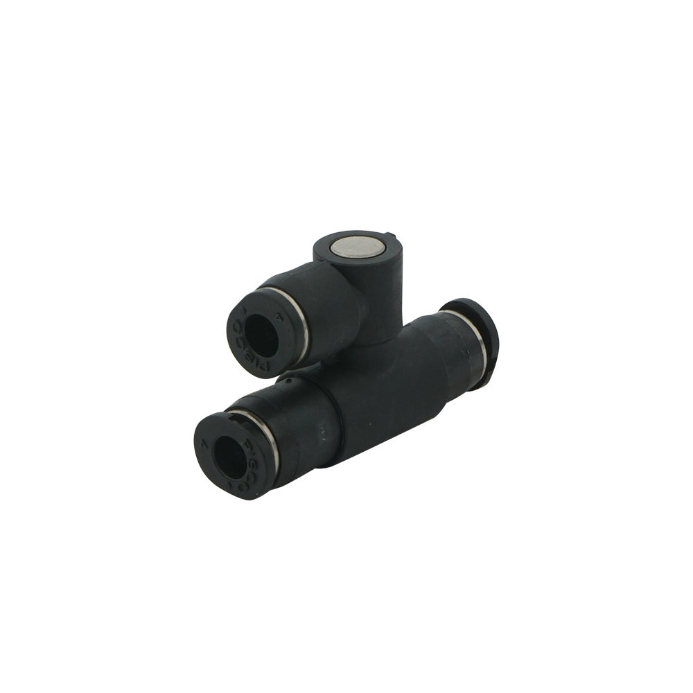 6mm - 6mm Union Straight Tube Schnellablassventil