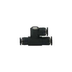 6mm - 6mm Union Straight Tube Schnellablassventil