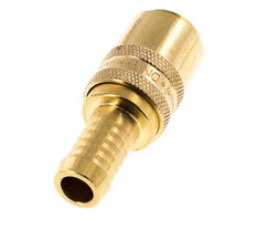 Messing DN 9 Formkupplung Muffe 13 mm Schlauchsäule Doppelabsperrung