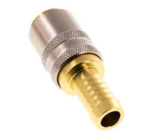 Brass DN 9 Mold Coupling Socket 13 mm Hose Pillar