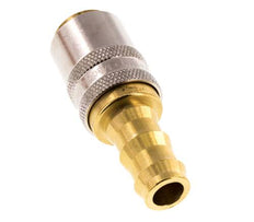 Messing DN 9 Formkupplungsmuffe 12,7 mm Schlauchpfeiler