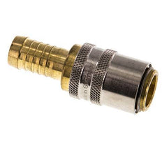 Brass DN 9 Mold Coupling Socket 13 mm Hose Pillar Unlocking Protection