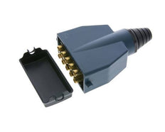 Messing-Multikupplungsstecker 12x4 mm Steckanschlüsse