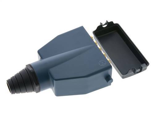 Messing-Multikupplungsstecker 12x4 mm Steckanschlüsse