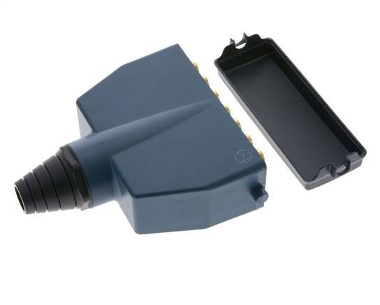 Messing-Multikupplungsstecker 20x4 mm Steckanschlüsse