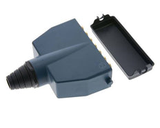 Messing-Multikupplungsstecker 20x4 mm Steckanschlüsse