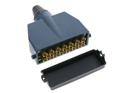 Messing-Multikupplungsstecker 20x4 mm Steckanschlüsse