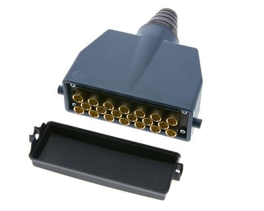 Messing-Multikupplungsstecker 20x4 mm Steckanschlüsse