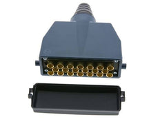 Messing-Multikupplungsstecker 20x4 mm Steckanschlüsse